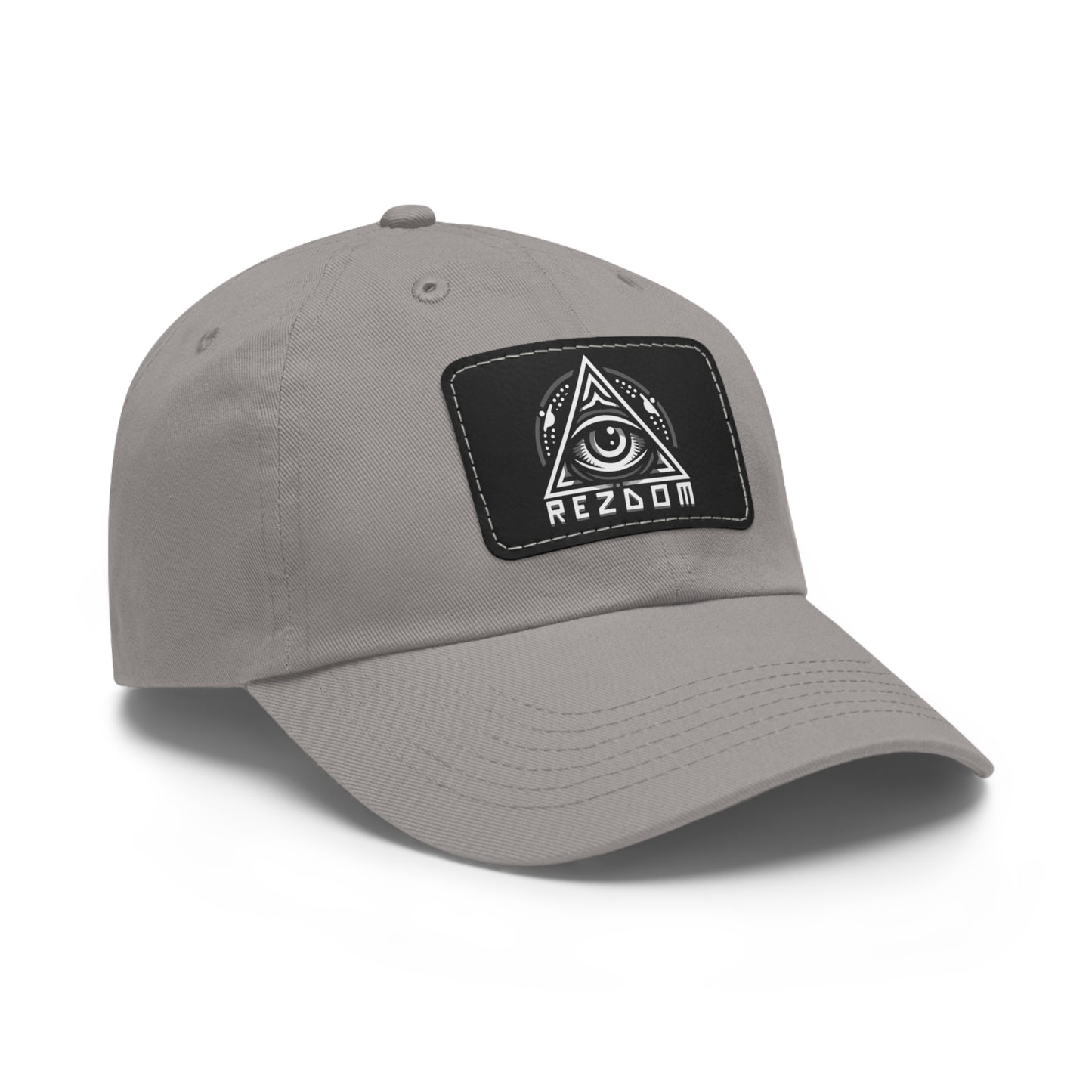 REZDOM Sacred Third Eye - Leather Patch Dad Hat