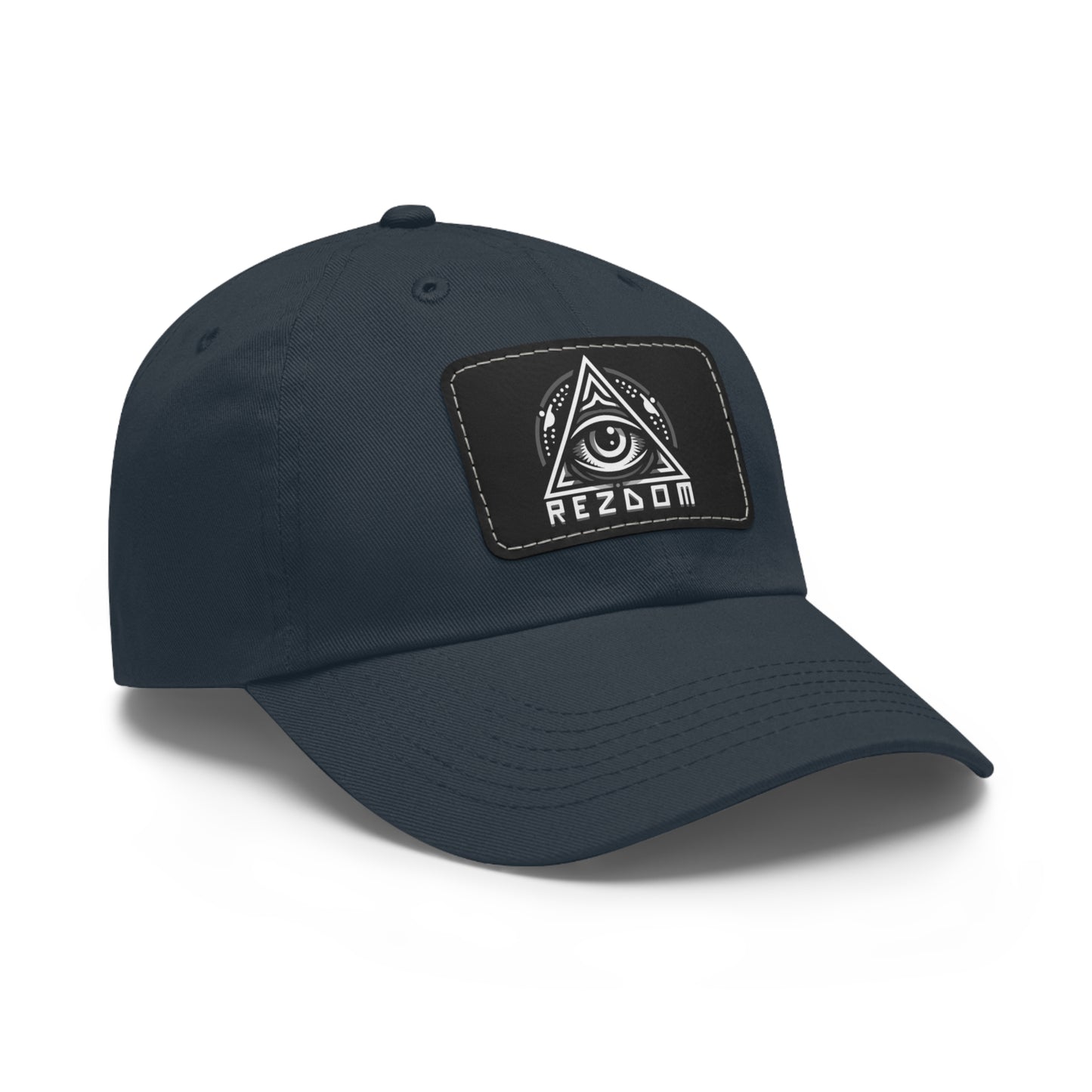 REZDOM Sacred Third Eye - Leather Patch Dad Hat