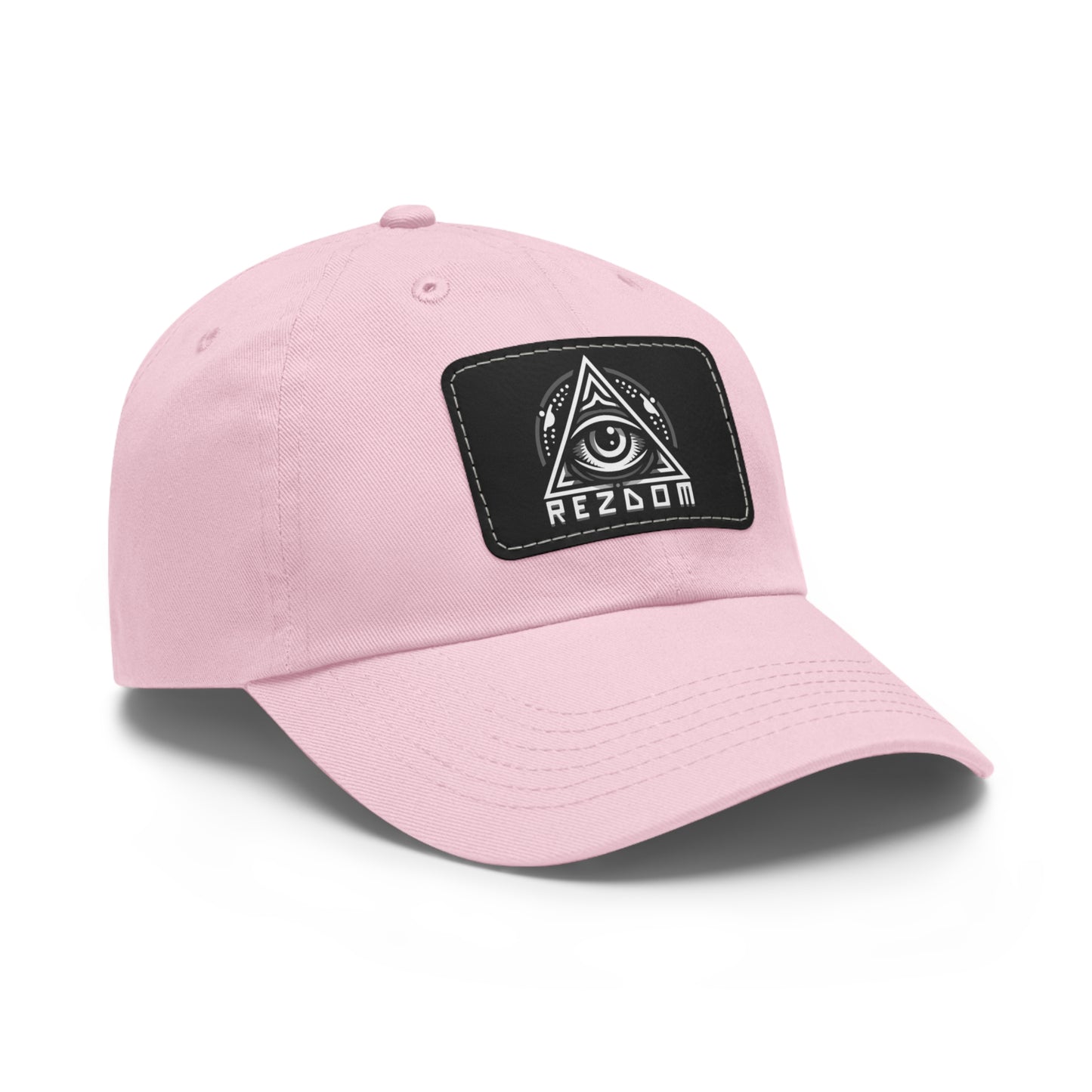 REZDOM Sacred Third Eye - Leather Patch Dad Hat