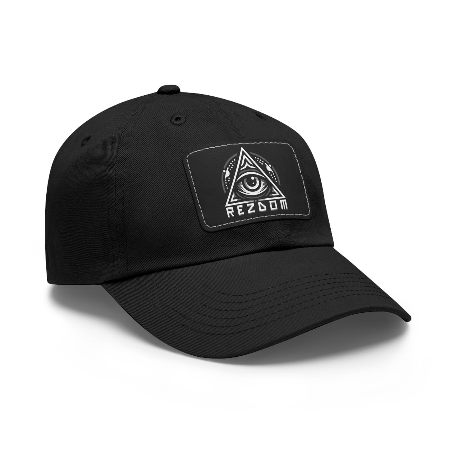 REZDOM Sacred Third Eye - Leather Patch Dad Hat