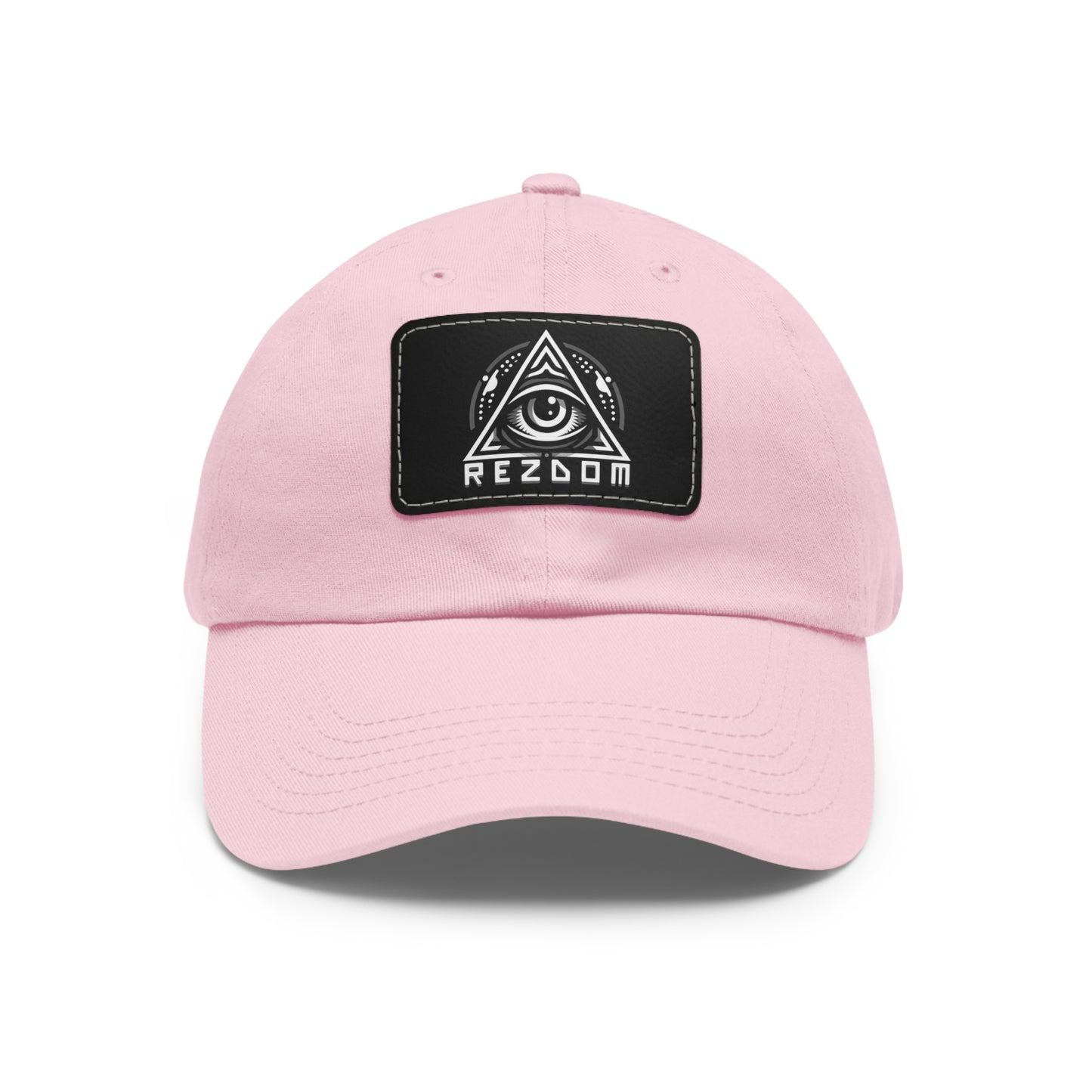 REZDOM Sacred Third Eye - Leather Patch Dad Hat